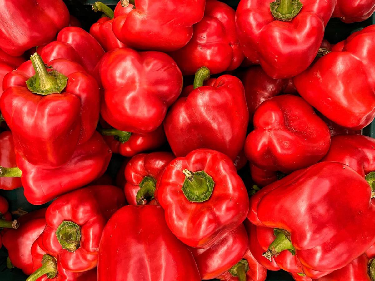 red peppers